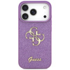 Guess Fixed Glitter Big 4G - Pouzdro iPhone 17 Pro (lila)
