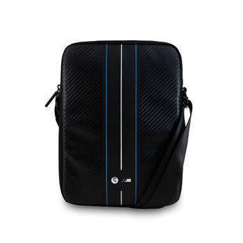 BMW Carbon Blue Stripes - Pouzdro na 10" tablet (černé)