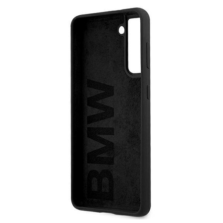 BMW Hardcase Silikon Signature Logo - Tasche Samsung Galaxy S21 (schwarz)