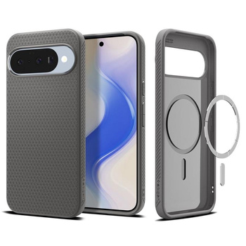 ETUI DO GOOGLE PIXEL 10 | 10 PRO do MAGSAFE SPIGEN AIR ORYGINALNE SZARE