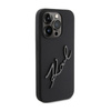 Karl Lagerfeld Silikon Karl Script - iPhone 15 Pro Tasche (schwarz)