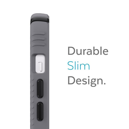 Speck Presidio2 Grip - Étui antidérapant pour iPhone 13 (Gris graphite/Noir)