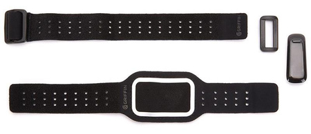 Griffin Sleep Sport Band - Sportarmband für Fitbit, Jawbone und Sony SmartBand (schwarz)