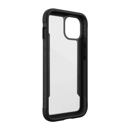 X-Doria Raptic Shield - hliníkové pouzdro pro iPhone 14 (testováno při pádu z výšky 3 m) (černé)