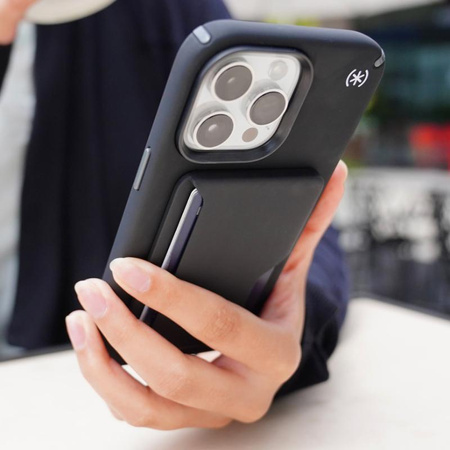 Speck ClickLock Wallet For MagSafe - Magnetic MagSafe Wallet (Black)