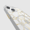 Case-Mate Floral Gems MagSafe - iPhone 15 Plus Tasche (Gold)
