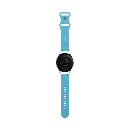 Hello Kitty Silicone Kitty Head - Universalarmband für Smartwatch 22 mm (blau)