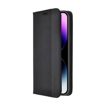 PureGear WALLET Serie - iPhone 14 Pro Max Klapptasche (schwarz)