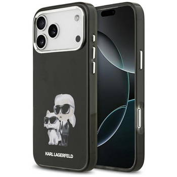 ETUI DO IPHONE 17 PRO MAX do MAGSAFE KARL LAGERFELD ORYGINALNE CZARNE MODNE