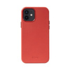 Crong Essential Cover - pouzdro z eko kůže pro iPhone 12 / iPhone 12 Pro (červené)