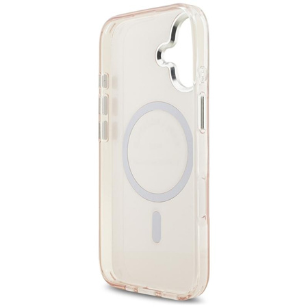 ETUI DO IPHONE 17 do MAGSAFE KARL LAGERFELD ORYGINALNE RÓŻOWE MODNE CASE