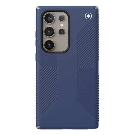 Speck Presidio2 Grip - Étui Samsung Galaxy S24 Ultra (Bleu côtier / Gris poussière)