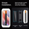 Spigen GLAS.TR EZ FIT Privacy - Szkło hartowane z filtrem prywatyzującym do iPhone 16 Pro Max