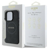 Guess Saffiano Peony Classic Logo MagSafe - iPhone 16 Pro Max Case (black)