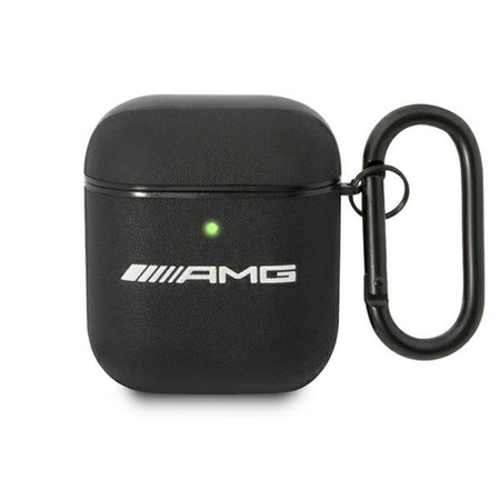AMG Leather Big Logo - AirPods tok (fekete)