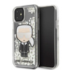 Karl Lagerfeld Glitter Glowdark Iconic - Coque iPhone 11