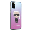 Karl Lagerfeld Ikonik - pouzdro pro Samsung Galaxy S20+ (růžové)