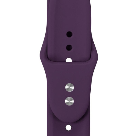 Crong Liquid - Bracelet pour Apple Watch 38/40/41/42 mm (prune)