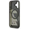 BMW M IML Metal Buttons Tricolor Lines MagSafe – Kryt iPhone 17 (antracit)