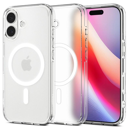 ETUI DO IPHONE 17 do MAGSAFE SPIGEN ULTRA HYBRID ORYGINALNE PRZEZROCZYSTE