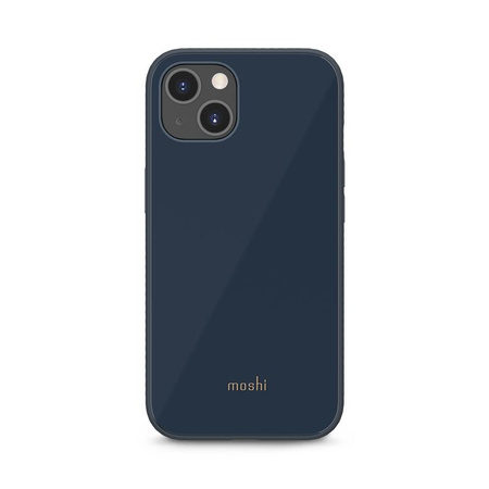 Moshi iGlaze Slim Hardshell Case - iPhone 13 Hülle (SnapTo System) (Schieferblau)