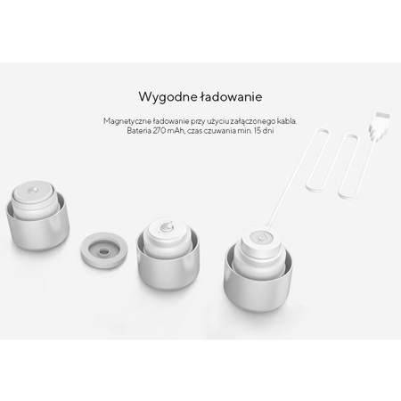 PURO Smart Bottle - Butelka termiczna 500ml INOX z inteligentną nakrętka LED (Black)