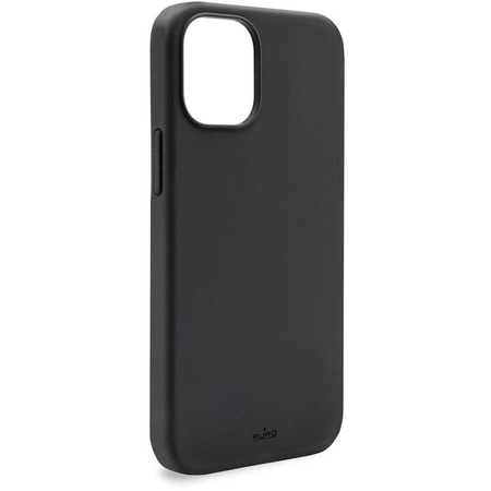 PURO ICON Cover - iPhone 12 Pro Max tok antimikrobiális védelemmel (fekete)