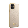 Guess Iridescent Love - Coque pour iPhone 12 mini (or)