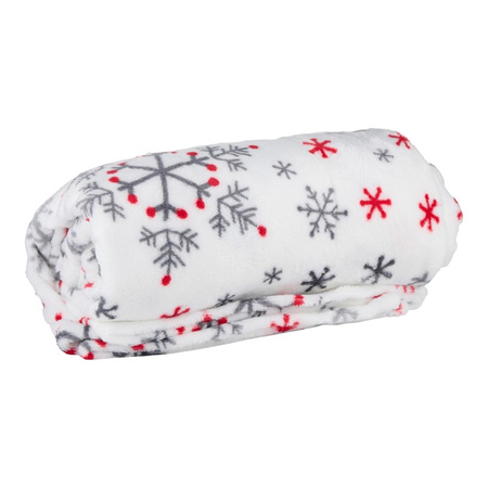 Arti Casa - Flannel Christmas Blanket 150x200 cm (White)