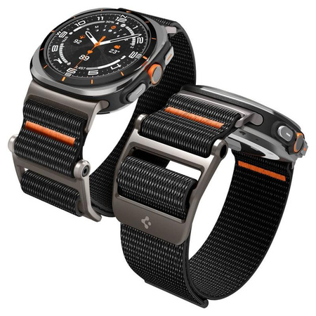 Spigen DuraPro Flex - Pasek do Samsung Galaxy Watch Ultra 47 mm (2025/2024) (Czarny)