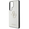 Guess Grained Big 4G Logo Small Classic Logo - Étui pour Samsung Galaxy S25 Ultra (beige)