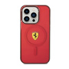Ferrari Translucent MagSafe - Schutzhülle für iPhone 14 Pro (Rot)