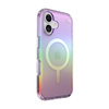 Speck Presidio2 Lux MagSafe - iPhone 16 Tasche (Erstaunlich Lila / Klar)