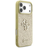 ETUI DO IPHONE 17 PRO MAX ZŁOTE GUESS ORYGINALNE BROKATOWE ELEGANCKIE CASE