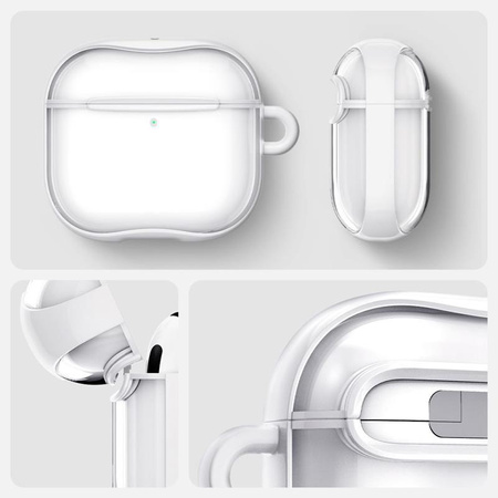 Spigen Ultra Hybrid - Case for Apple AirPods 4 (Jet White)