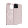Crong Color Cover Magnetic - pouzdro pro iPhone 15 MagSafe (Sand Pink)