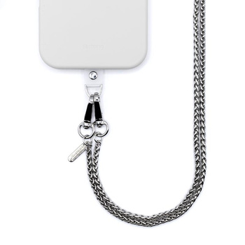 Crong Phone Crossbody - Šňůrka na telefon (stříbrný článek)