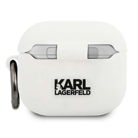 Karl Lagerfeld Choupette 3D - Apple Airpods 3 tok (fehér)