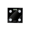 Alpina - Balance intelligente avec analyseur de composition corporelle IMC, bluetooth, app (noir)