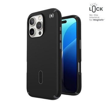 Speck Presidio2 Pro ClickLock & MagSafe - Hülle iPhone 16 Pro (Black / Slate Grey / White)