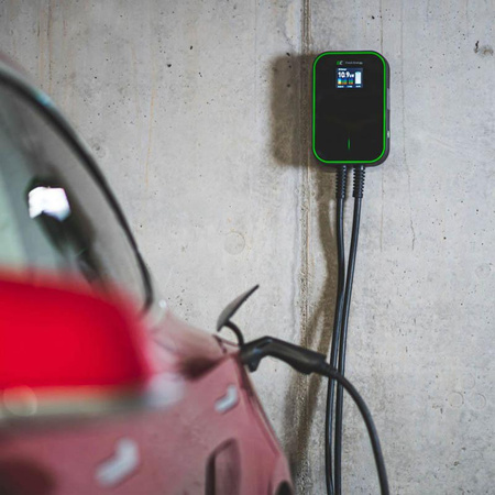 Green Cell - Wallbox GC EV PowerBox 22kW nabíječka s kabelem typu 2 pro nabíjení elektromobilů a plug-in hybridů