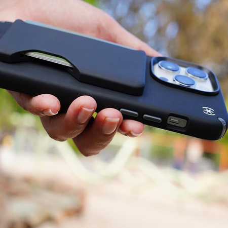 Speck ClickLock Wallet For MagSafe - Portefeuille magnétique MagSafe (Noir)