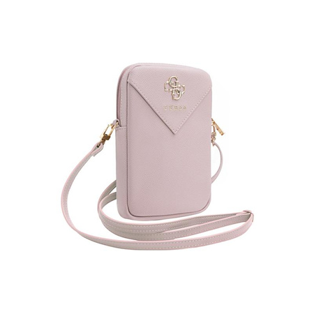 Guess Zip Triangle 4G - Sacoche pour téléphone portable (rose)