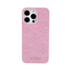 Kožené pouzdro Guess 4G s razítkem - iPhone 15 Pro (růžové)