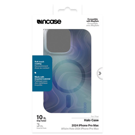 Incase Halo Case MagSafe - Case iPhone 16 Pro Max (Oil Slick Ocean)