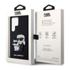 Karl Lagerfeld NFT Saffiano Karl & Choupette - Etui Samsung Galaxy S23 Ultra (czarny)