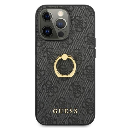 Guess 4G Ring Case - Etui iPhone 13 Pro Max (szary)