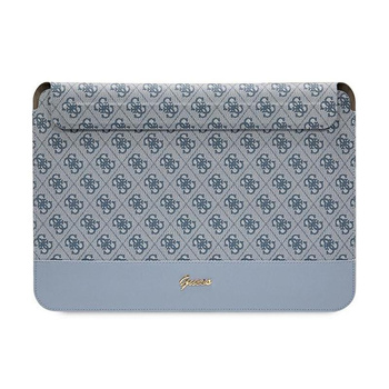 Guess 4G Stripe Metal Logo Computer Sleeve - 14" pouzdro na notebook (modré)