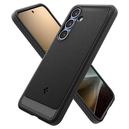 Spigen Rugged Armor MagSafe - Case for Samsung Galaxy S25 (Matte Black)