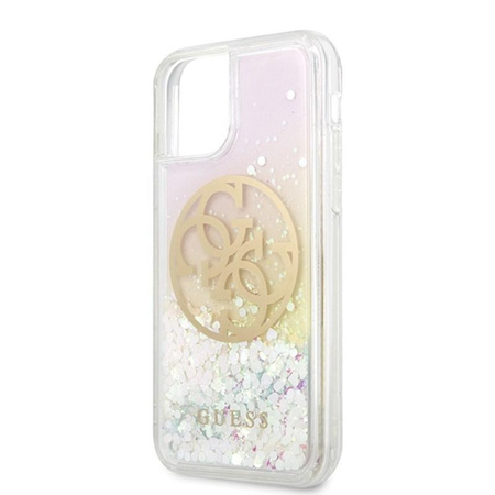 Guess Gradient Liquid Glitter Circle Logo - iPhone 11 Pro Case